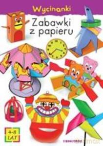 Wycinanki - Zabawki z papieru - Tamara Michałowska, Barbara Dusk [KSIĄŻKA]