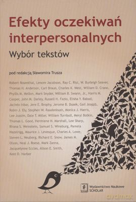 Efekty Oczekiwań Interpersonalnych [KSIĄŻKA]