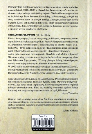 Felietony Tom 1 Rzeczy Małe - Stefan Kisielewski [KSIĄŻKA]