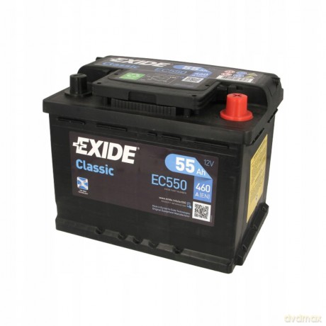 Akumulator Exide EC550 Peugeot Fiat Citroen VW Lancia Hyundai Kia Alfa Romeo
