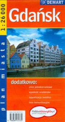 Gdańsk Plan Miasta 1:26000 [KSIĄŻKA]