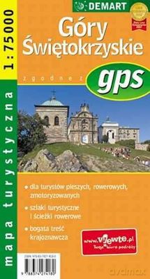 Góry Świętokrzyskie Mapa Turystyczna 1:75 000 [KSIĄŻKA]