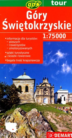 Góry Świętokrzyskie Mapa Turystyczna 1:75 000 [KSIĄŻKA]