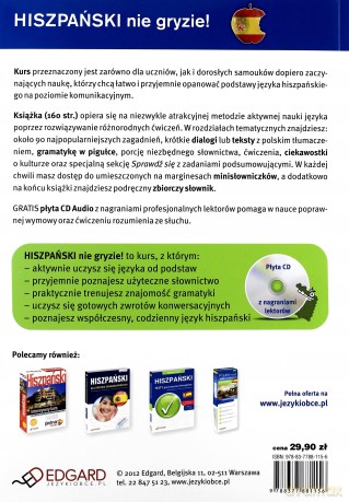 Hiszpański Nie Gryzie + Cd [KSIĄŻKA]