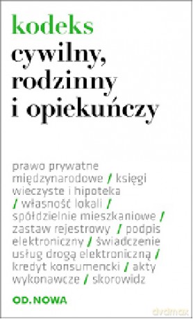 Kodeks Cywilny Rodzinny Opiekuńczy 01.09.2013 Folia - Agnieszka Kaszok [KSIĄŻKA]