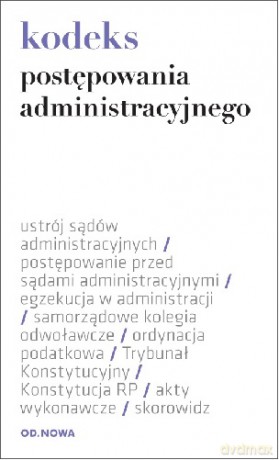 Kodeks Postępowania Administracyjnego 01.09.2013 Folia - Lech Krzyżanowski [KSIĄŻKA]