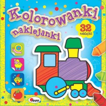 Kolorowanki Naklejanki 1 [KSIĄŻKA]