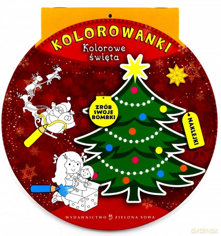 Kolorowe Święta Wykrojnik Kształtu [KSIĄŻKA]