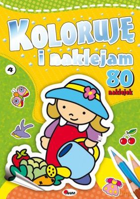 Koloruję I Naklejam 4 - Piotr Kozera [KSIĄŻKA]
