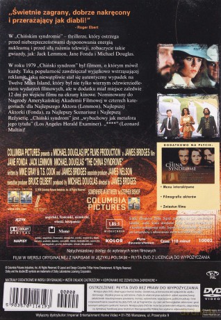 Chiński syndrom [DVD]