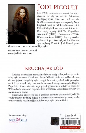 Krucha Jak Lód - Jodi Picoult [KSIĄŻKA]