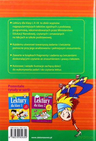 Lektury Dla Klasy 3 [KSIĄŻKA]