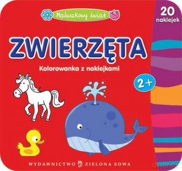 Maluszkowy Świat Zwierzęta - Red Agnieszka Skórzewska [KSIĄŻKA]