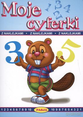 Moje Cyferki z Naklejkami [KSIĄŻKA]