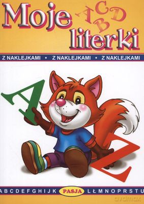 Moje Literki z Naklejkami [KSIĄŻKA]