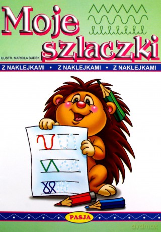 Moje Szlaczki z Naklejkami [KSIĄŻKA]