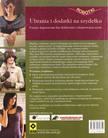Na Szydełku Ubrania I Dodatki Robótki - Mary Jane Hall [KSIĄŻKA]