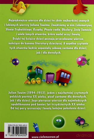 Najpiękniejsze Wiersze Dla Dzieci - Julian Tuwim [KSIĄŻKA]