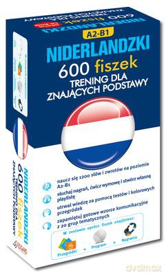 Niderlandzki 600 Fiszek Trening Dla Znających Podstawy [KSIĄŻKA]