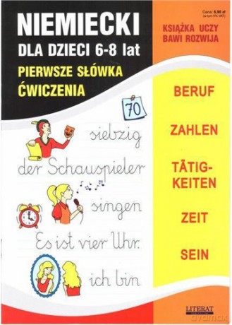 Niemiecki Dla Dzieci 6-8 Lat Pirewsze Słówka Beruf [KSIĄŻKA]
