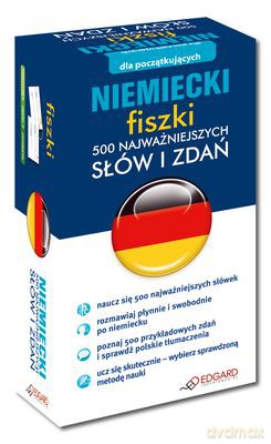 Niemiecki Fiszki 500 Najważniejszych Słów i Zdań [KSIĄŻKA]