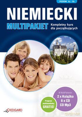 Niemiecki Multipakiet Kompletny Kurs Dla Początkujących + Cd [KSIĄŻKA]