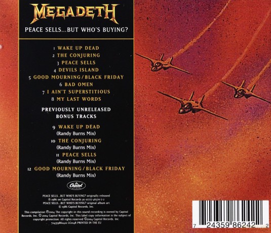 Megadeth: Peace Sells But Who's Buying [CD]