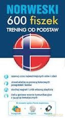 Norweski 600 Fiszek Trening Podstawowy + Cd [KSIĄŻKA]