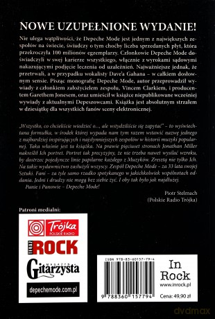 Obnażeni Prawdziwa Historia Depeche Mode - Jonathan Miller [KSIĄŻKA]