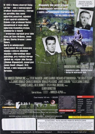 Wielka ucieczka edycja specjalna [DVD]