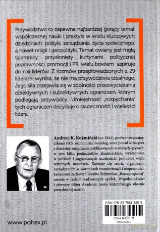 Ograniczone Przywództwo Studium Empiryczne - Andrzej K. Koźmiński [KSIĄŻKA]