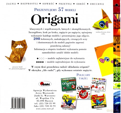 Origami Zabawa Dla Każdego - Margaret Van Sicklen [KSIĄŻKA]