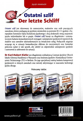 Ostatni Szlif - Karl-Hubert Kiefer [KSIĄŻKA]