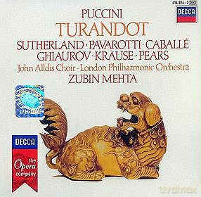Mehta Lpo: Puccini:Turandot (Ga) [2CD]