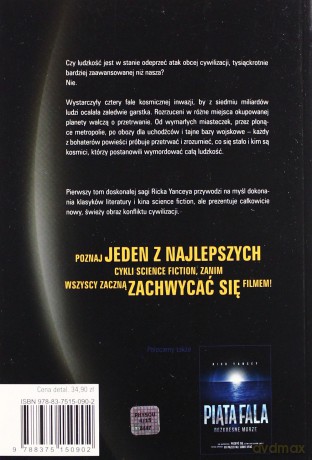 Piąta Fala - Rick Yancey [KSIĄŻKA]