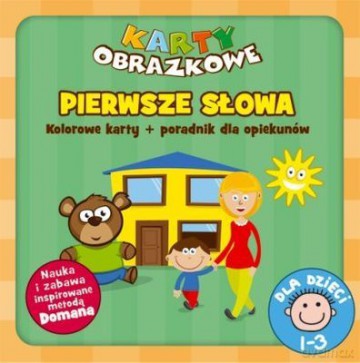 Pierwsze Słowa Karty Obrazkowe [KSIĄŻKA]