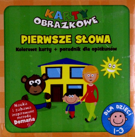 Pierwsze Słowa Karty Obrazkowe [KSIĄŻKA]