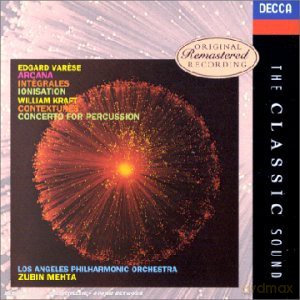 Mehta,Los Angeles Phil.Orch.: Varese:Arkana,Kraft:Concerto F.Four Pers [CD]