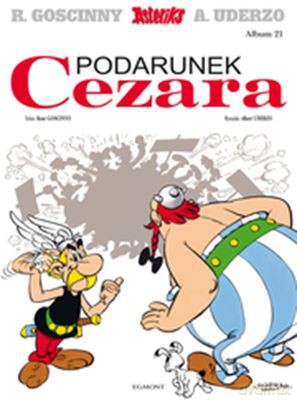Podarunek Cezara Tom 21 Asterix - Rene Goscinny, Albert Uderzo [KSIĄŻKA]