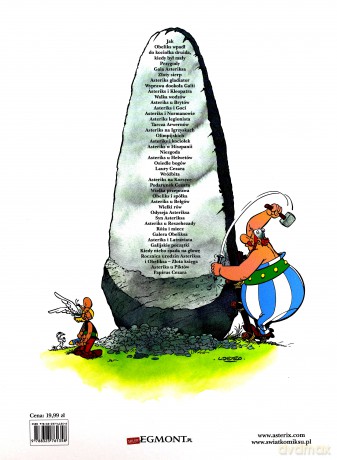 Podarunek Cezara Tom 21 Asterix - Rene Goscinny, Albert Uderzo [KSIĄŻKA]