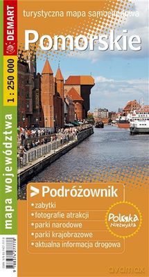 Pomorskie Turystyczna Mapa Samochodowa 1:250 000 [KSIĄŻKA]