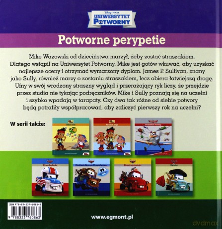 Potworne Perypetie Uniwersytet Potworny [KSIĄŻKA]
