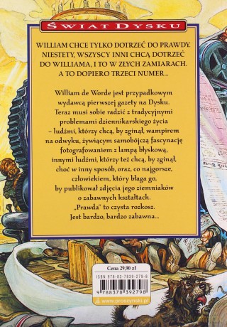 Prawda Świat Dysku Wyd.2012 - Terry Pratchett [KSIĄŻKA]