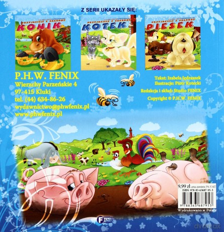 Przyjaciele z Zagrody Świnki - Izabela Jędraszek [KSIĄŻKA]