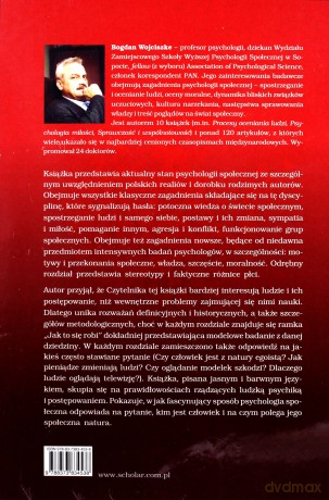 Psychologia Społeczna - Bogdan Wojciszke [KSIĄŻKA]