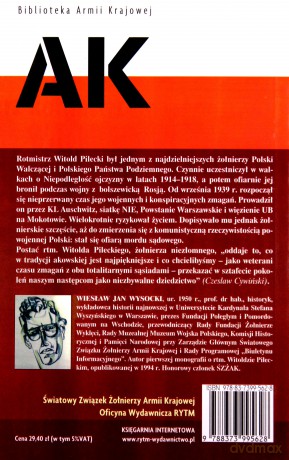 Rotmistrz Witold Pilecki 1901-1948 Wyd.2013 - Wiesław Jan Wysocki [KSIĄŻKA]