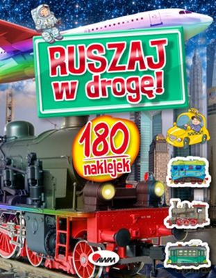 Ruszaj W Drogę 180 Naklejek [KSIĄŻKA]