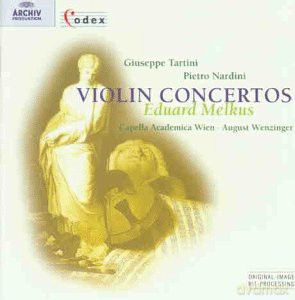 Melkus,Capella Academica Wien: Tartini/Nardini:Violin Concertos [CD]