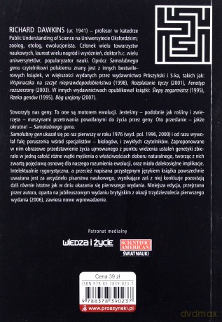 Samolubny Gen - Richard Dawkins [KSIĄŻKA]
