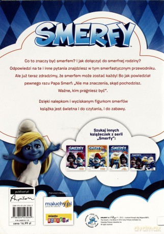 Smerfy Smerfastyczny Przewodnik Jak Zostać Smerfem [KSIĄŻKA]